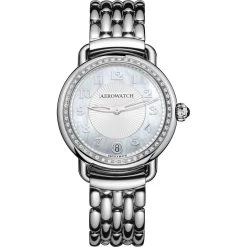 Aerowatch 1942 42960-AA19-DIA-M 1942 Lady Q Watch
