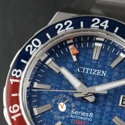 Citizen Automatic NB6030-59L Series 8 GMT Watch -Professional Watch Store citizen nb6030 59l series 8 gmt 15572576