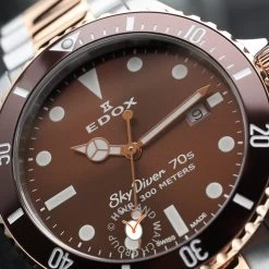 Edox Skydiver 53017-357RBRM-BRI Watch -Professional Watch Store edox skydiver 53017 357rbrm bri 12514920