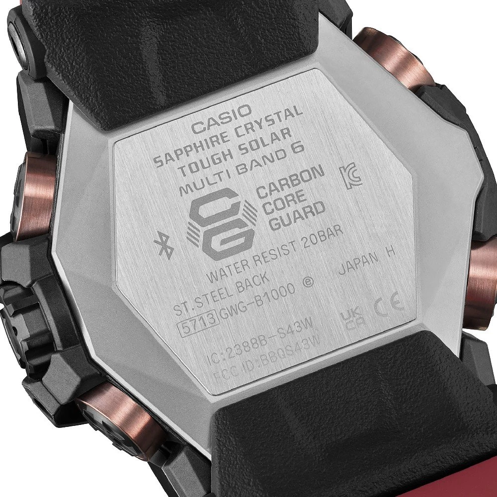 G-Shock Mudmaster GWG-B1000-1A4ER Watch 4 G-Shock Mudmaster GWG-B1000-1A4ER Watch - Image 4