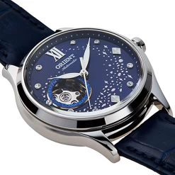 Orient Contemporary RA-AG0018L10B Blue Moon II Watch -Professional Watch Store orient open heart ra ag0018l10b 11687293