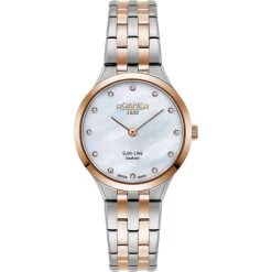 Roamer Slim-Line 512847-49-89-20 Slim-Line Diamond Watch